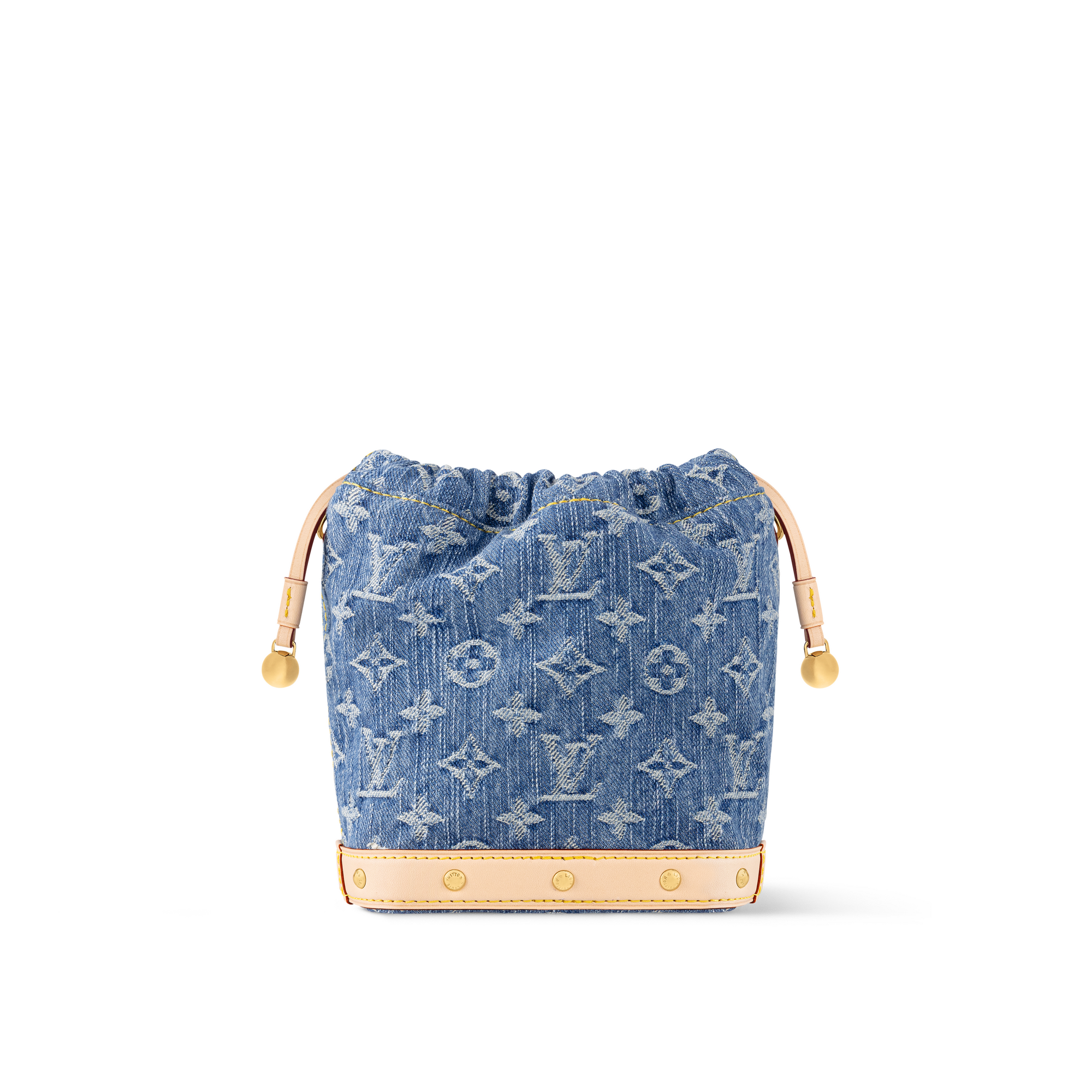 夏映えデニムブルー☆LOUIS VUITTON☆ナノ・ノエ Nano Noé Monogram Denim - Wallets and Small Leather Goods